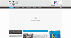 Desktop Screenshot of page-ltd.com